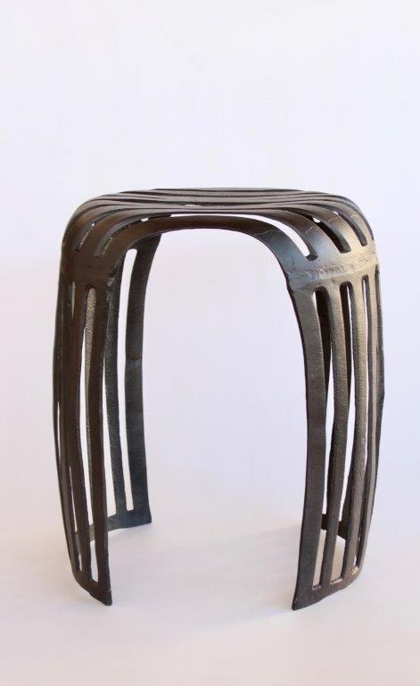 Bronze Metal Stool